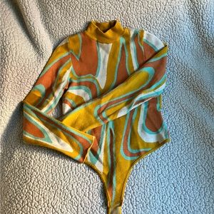 Mod sweater bodysuit